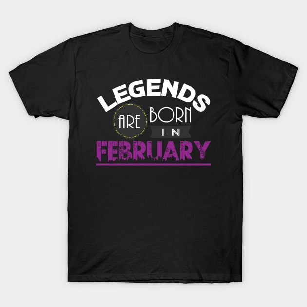 February T-Shirt by worshiptee